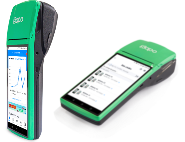 Thu mua máy tính tiền cầm tay sapo xanh